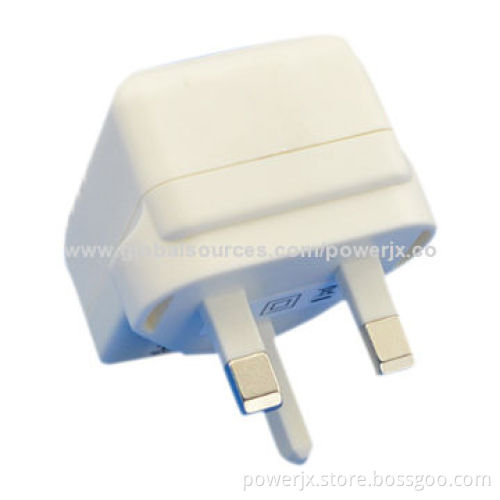 UK AC Plug Adapter, 90-240V AC, 50/60Hz Input